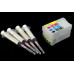 Refillable ink cartridges XL for Epson WF-7830DTWF WF-7835DTWF  + 400ml ink equivalent to 16 cartridges 25ml