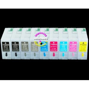 Non-OEM refillable ink cartridges for Epson Pro 3800  3880 