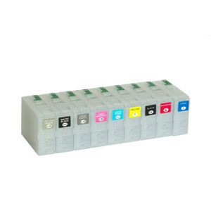 Non-OEM Refillable ink cartridges for EPSON SureColor SC-P800 Empty