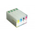 Non-OEM refillable ink cartridges for Epson WorkForce Pro WF4630DWF WF4640DTWF + 400ml ink